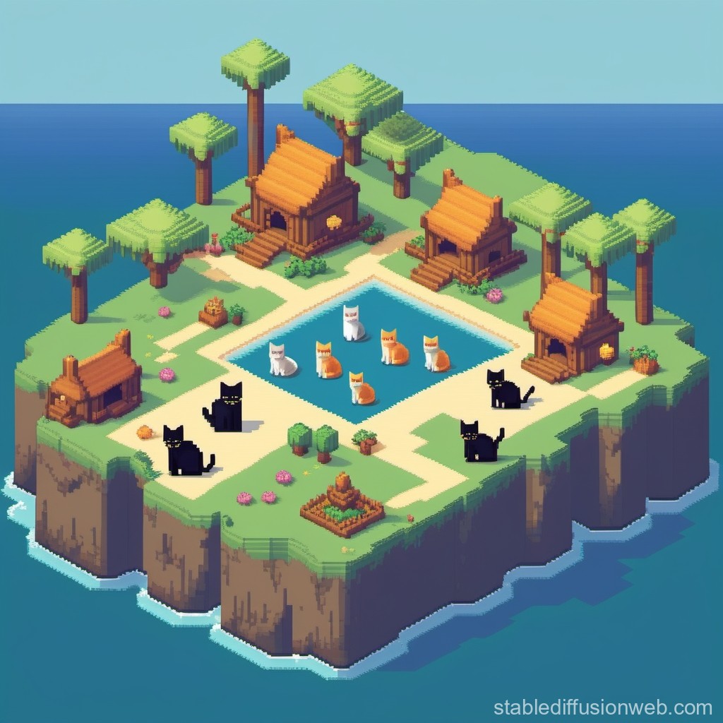 Descubre la isla de Aoshima, un paraíso donde los gatos son los verdaderos habitantes y los guardianes del encanto
